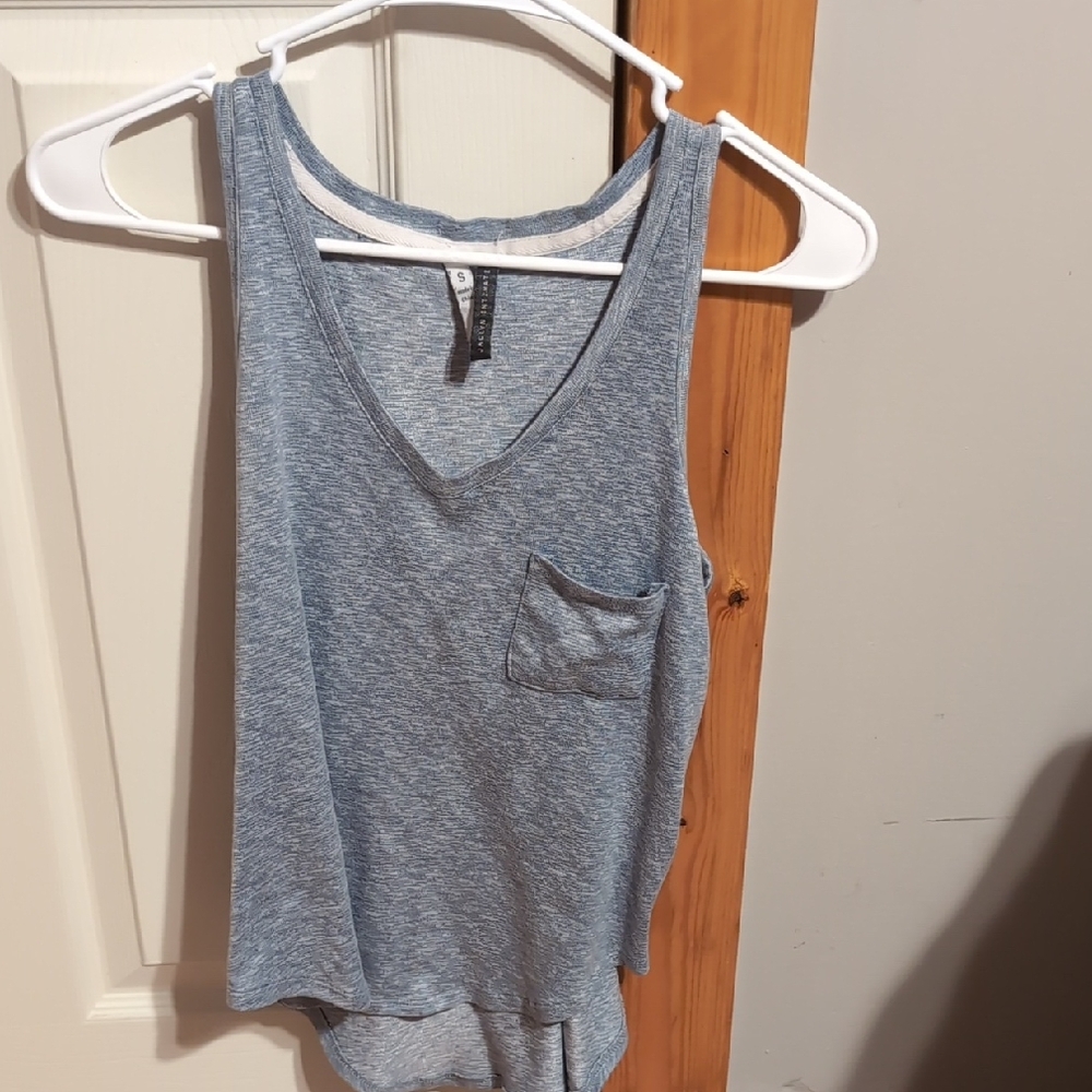 Women's Blue Sleeveless Top